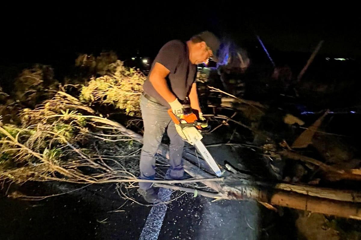 Atiende Protección Civil de Huamantla afectaciones de fenómenos climatológicos